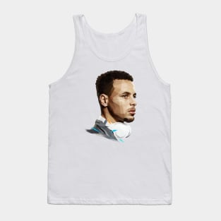 Stephen Curry low poly Tank Top